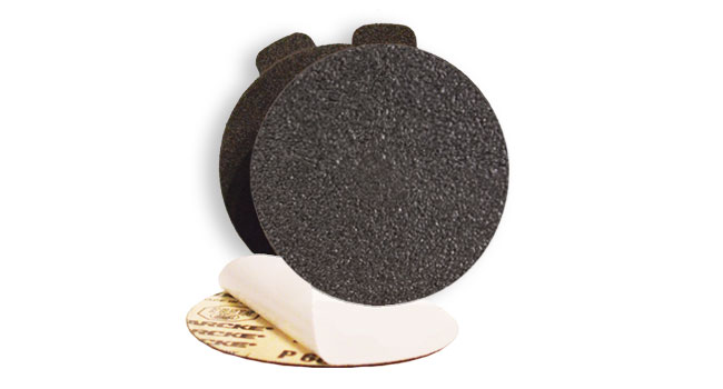 5 Inch Silicon Carbide HEAVY DUTY PSA Pull Tab Paper Discs Dry