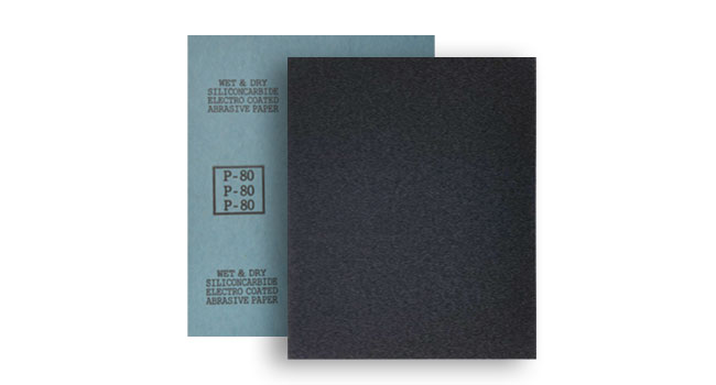 Silicon Carbide Sanding Sheets Wet/Dry